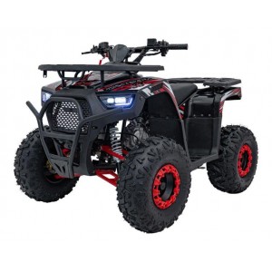 Benzininis keturratis vaikui DISCOVERER 125CC iki 60 km/h (Raudona/Juoda)